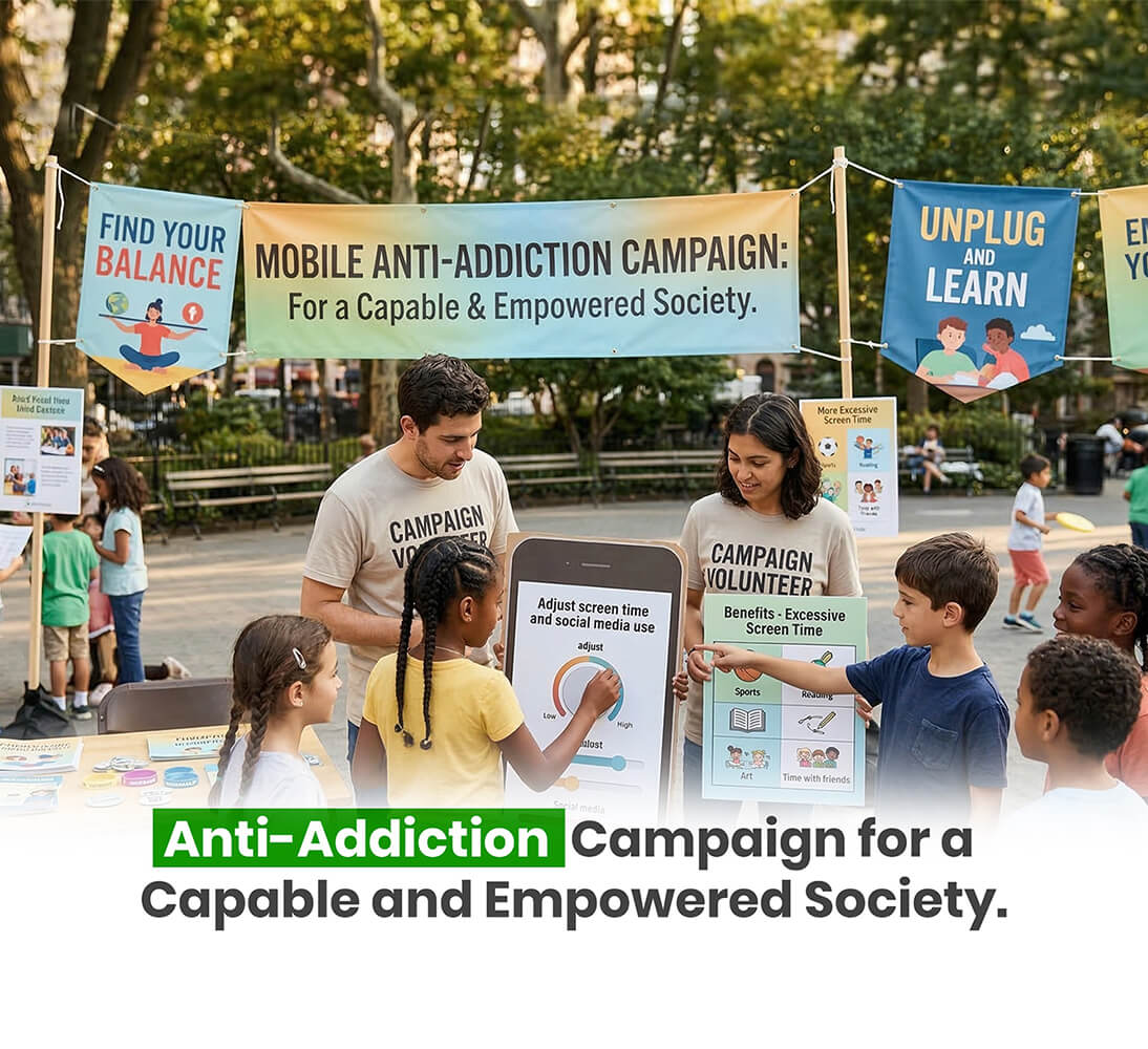 Anti-Addiction Campaign for a Capable and Empowered Society