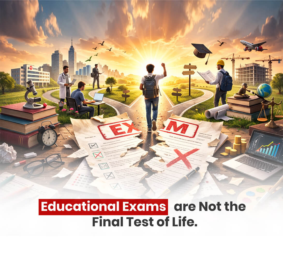 Educational Exams are Not the Final Test of Life